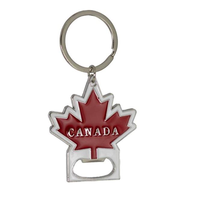 Canada Maple Leaf Chain Bottle Opener