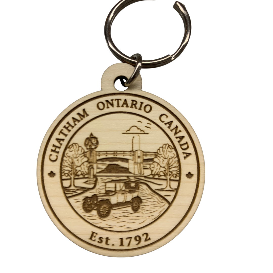 Chatham Ontario Key Chain