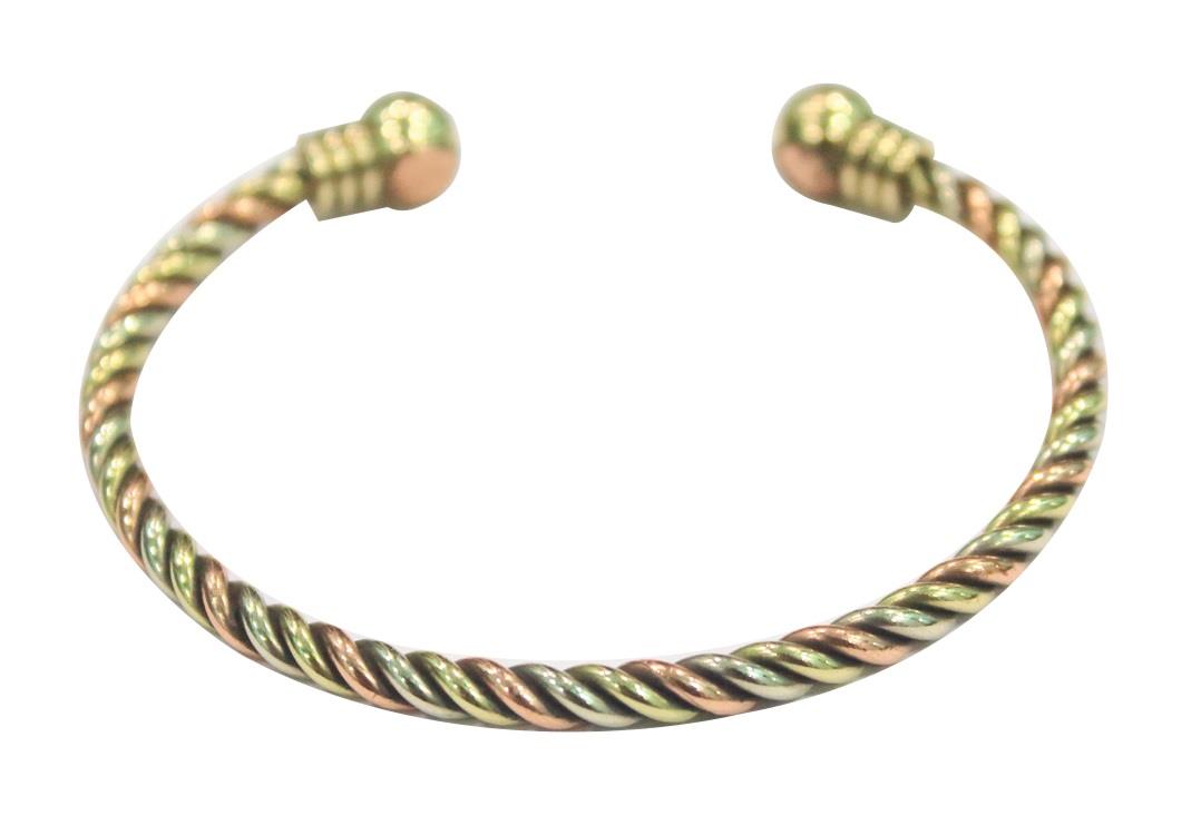 Tri-Color Rope Magnetic Bracelet – Wellness & Pain Relief