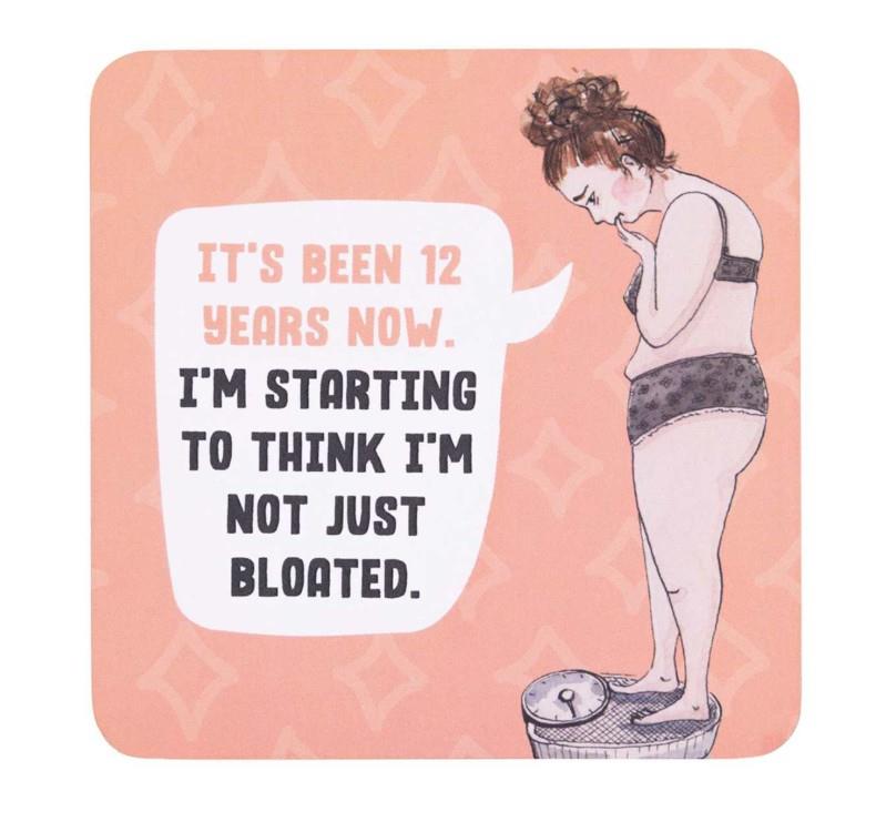 Bloated Decorative Cork Coaster