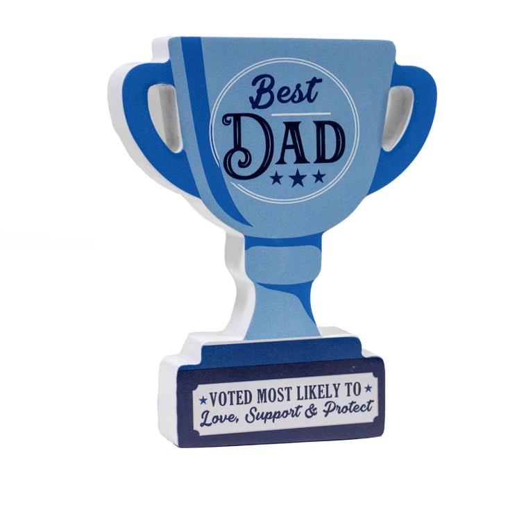 “Best Dad” MDF Trophy