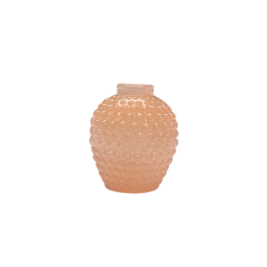 Vintage Pink Opalescent Hobnail Miniature Vase – 3.5"