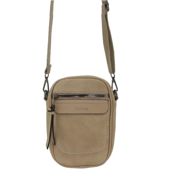 Vegan Leather Waist Bag with Shoulder Strap