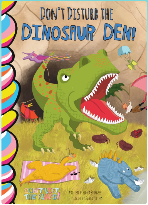 Don’t Disturb the Dinosaur Den! – Interactive Flap Book