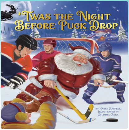 ’Twas the Night Before Puck Drop – Hockey Christmas Board Book