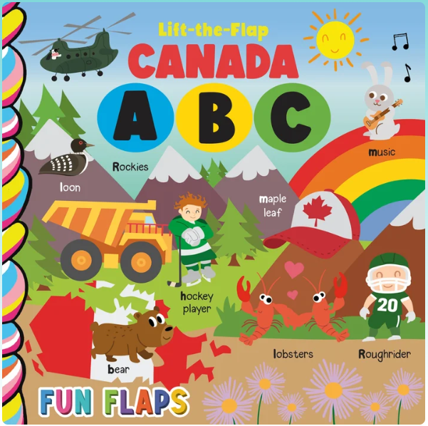 Canada ABC – Fun Flaps Board Book