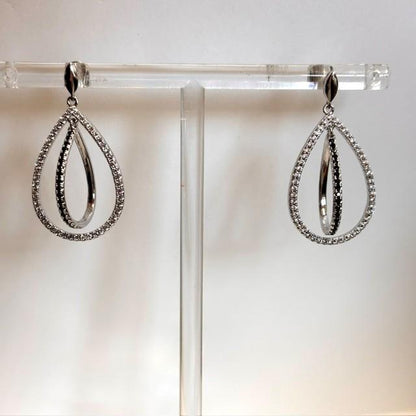 Double Teardrop Earrings