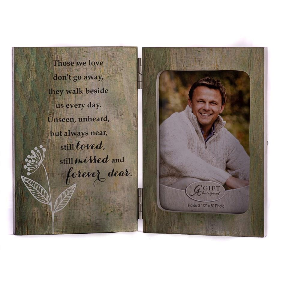 Those We Love Memorial Hinged Photo Frame