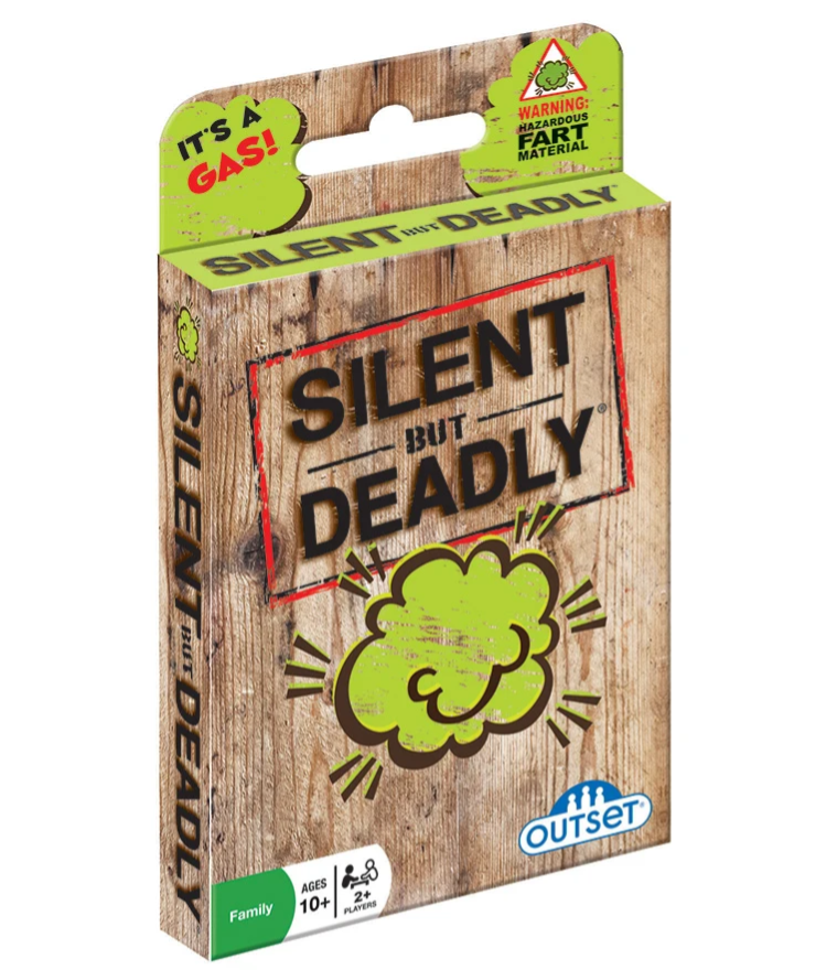 Silent But Deadly® Card Game – Funny Fart Card Game – Ages 10+