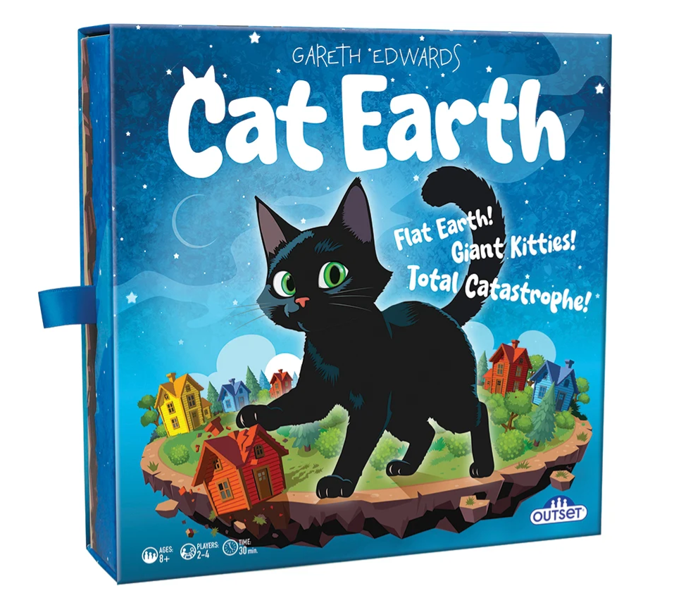 Cat Earth Board Game – Strategy & Family Game – Ages 8+