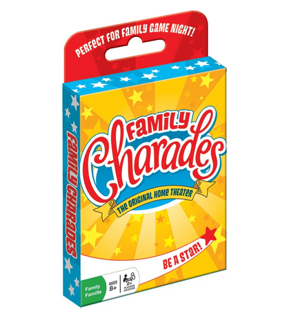 Family Charades Card Game – 300+ Charades for Family Fun – Ages 8+