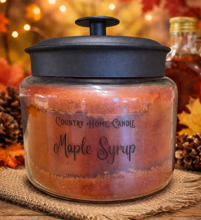 Maple Syrup 3-Wick Scented Candle – 48 oz