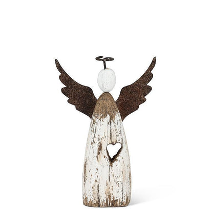 Small Rustic Angel Figure