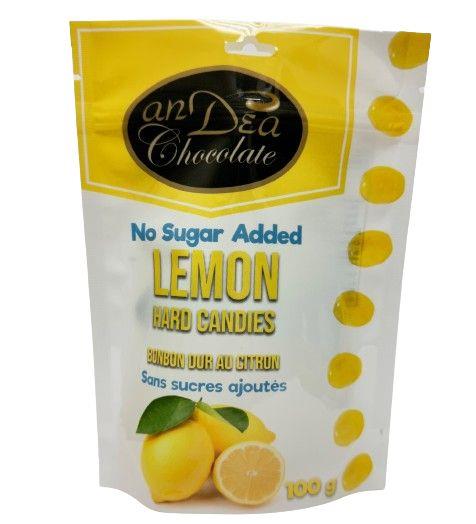 Sugar-Free Lemon Hard Candy Buttons