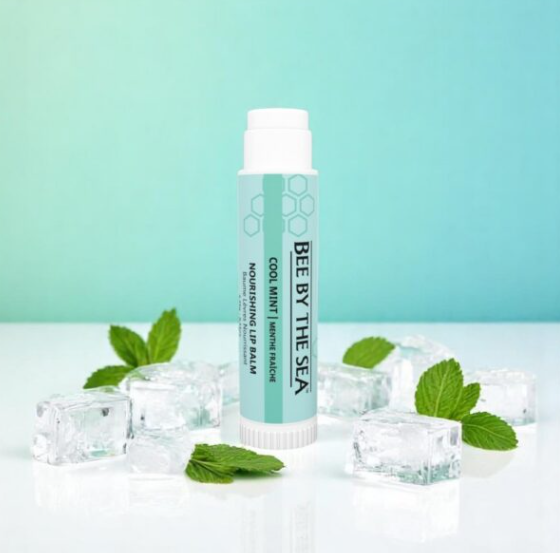 Bee By The Sea Cool Mint Lip Balm