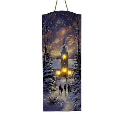 Church Wall Plaque – Battery Operated