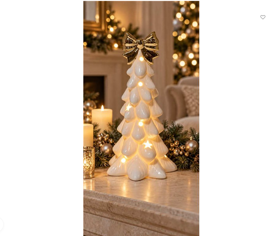 LED White Christmas Tree