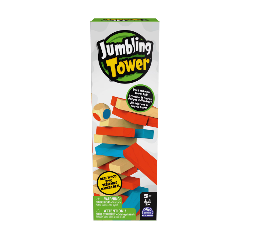 Jumbling Tower Wooden Block Game