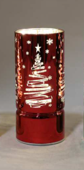 Red LED Christmas Cylinder