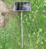 Tree Plaque - Aluminium Frame 8"x10"