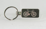 Silver Rectangle Keychain