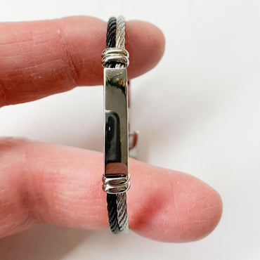 Baby Stainless Steel ID Bracelet