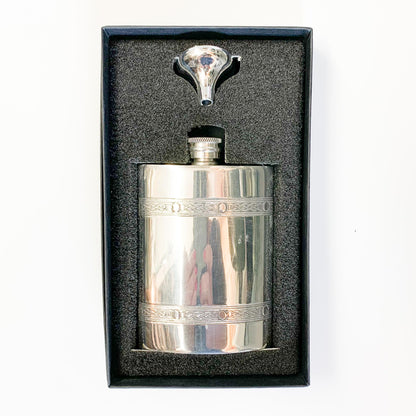 Pewter 8oz Flask