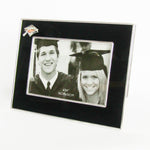 Graduation - Black Glass & Silver Frame