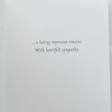 Sympathy Card - Beautiful Soul