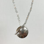 Keyhole Circle Necklace by L Carr, Rubies Inc., Chatham, Ontario