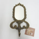 Brass Hook Mirror