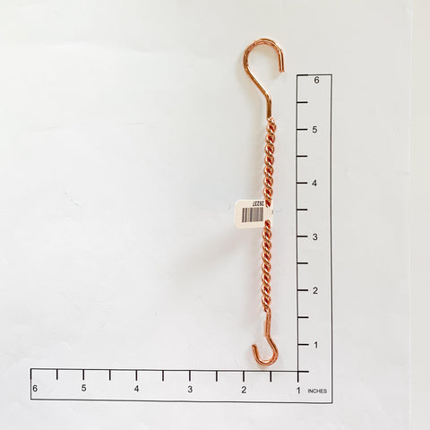 Copper Twisted Hook