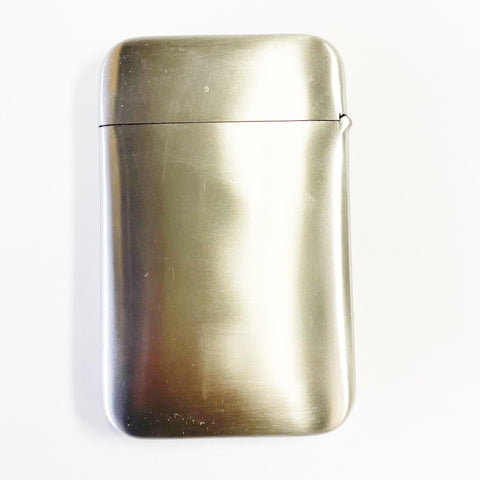 Brushed Stainless Steel Card Case