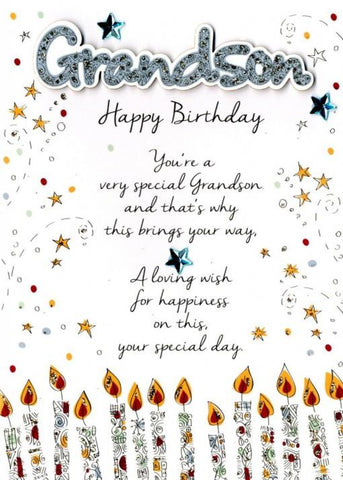 Grandson ~ Birthday Card
