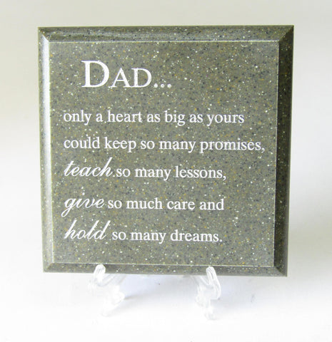 Sentimental Dad Plaque