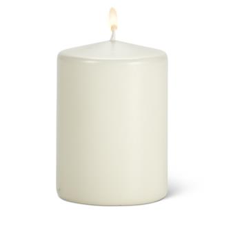 Pillar Candle 3x4 - Cream