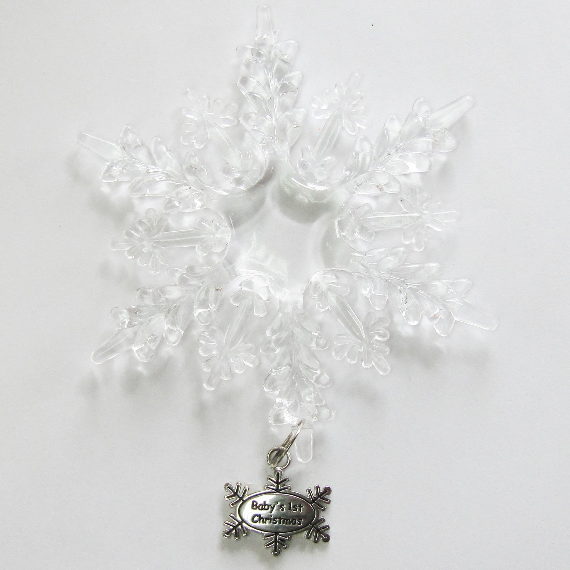Ornament - Snowflake Baby's First - Rubies Inc., Chatham Ontario, CANA
