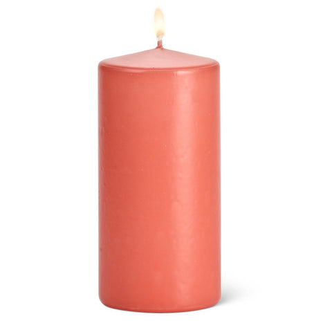Pillar Candle 3x6 - Coral