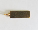 Engraved Rectagle Tag