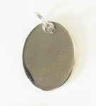 Engraved Oval Tag
