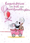 Birth of Great Granddaughter Card