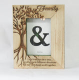 Wooden Family Frame - Rubies Inc., Chatham Ontario, CANADA