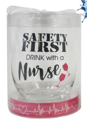 Nurse's Wine Glass - Rubies Inc., Chatham Ontario, CANADA