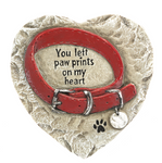Pet Memorial Heart - Paw Prints - Rubies Inc., Chatham Ontario, CANADA