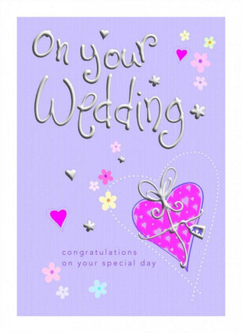 Wedding Day Card - Rubies Inc., Chatham Ontario, CANADA