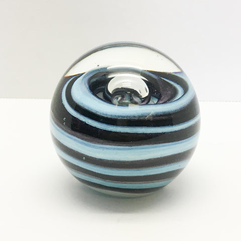 Blueberry Twist Paper Weight | Rubies Inc. Chatham Ontario, CANADA