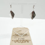 Silver Drop Earrings by L Carr, Rubies Inc., Chatham, Ontario