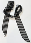 Black Skinny Tie