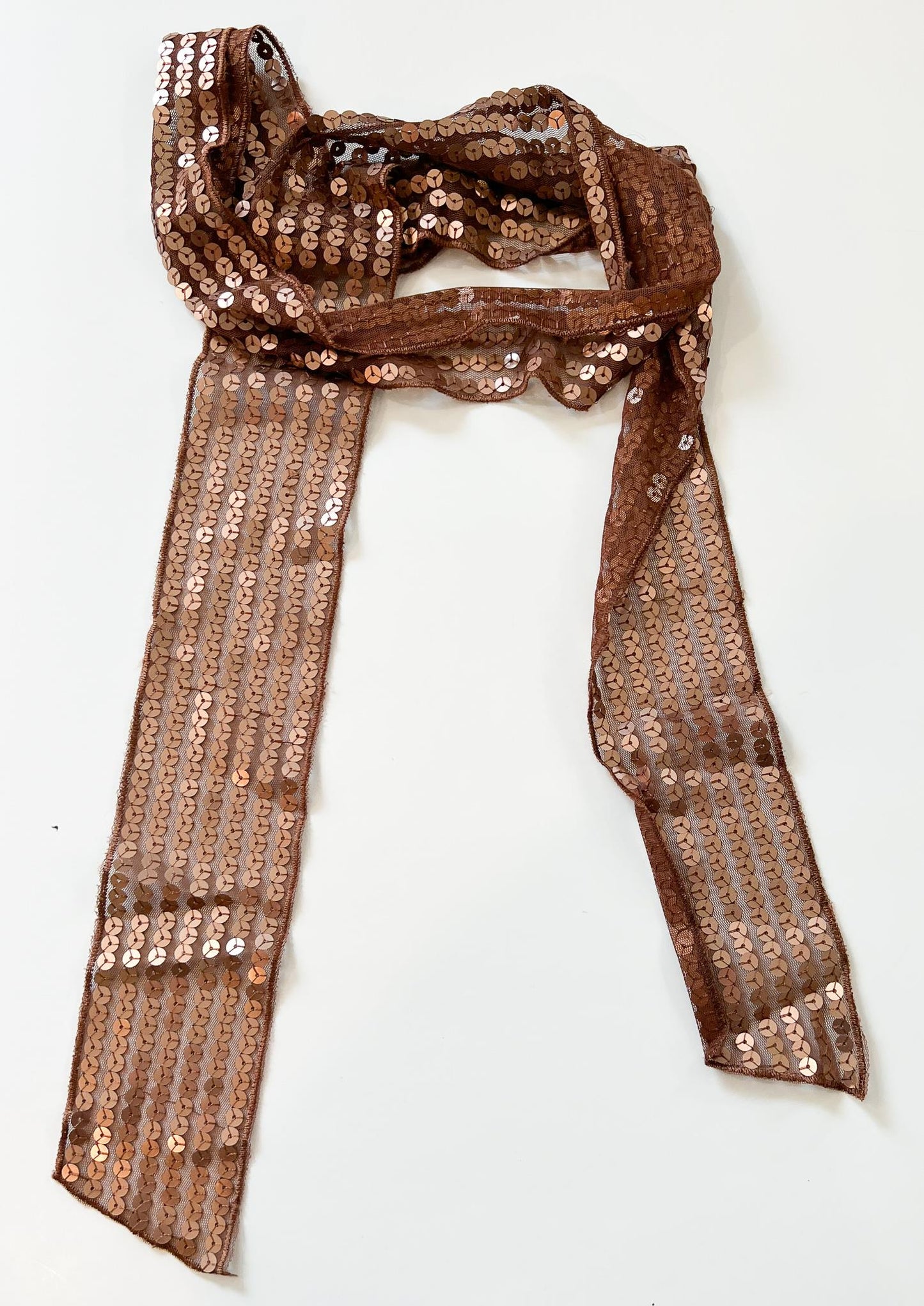 Copper Skinny Tie